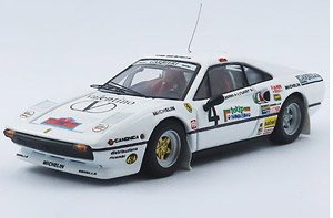 フェラーリ 308 GTB Rally Elba 1984 2位入賞車 #4 `Lucky` / Berro (ミニカー)