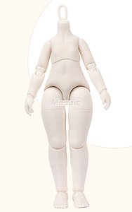 1/6 Scale Doll Body No Head White Choco for Doll Customization (Fashion Doll)