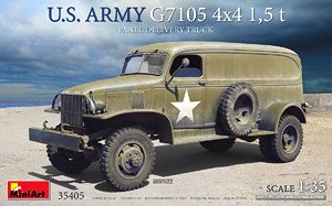 Bakers49012 Field Workshop U.S. Army G7105 4x4 1,5 T Panel Delivery Truck (Plastic model)