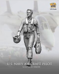US Navy Aircraft Pilot (Plastic model)