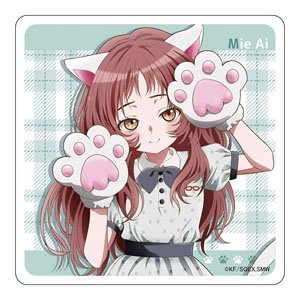 The Girl I Like Forgot Her Glasses [Especially Illustrated] Acrylic Coaster Ai Mie Ver. B (Anime Toy)