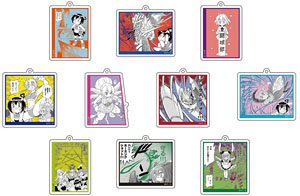 [Hono no Dokyuji: Dodge Danpei] [Hono no Dokyujo: Dodge Danko] Famous Scene Acrylic Key Ring Collection (Set of 10) (Anime Toy)