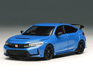 ホンダ シビック タイプR (FL5) ボンネット開閉 レーシングブルー (ミニカー)