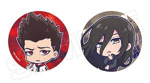 ブルーロック すときゃら 缶バッジセット第2弾【C:馬狼照英､蟻生十兵衛】 (キャラクターグッズ)