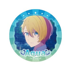【推しの子】 グリッター缶バッジ (アクア) (キャラクターグッズ)