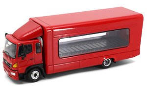 Tiny City 日野 500 屋根付き積載車 レッド (ミニカー)