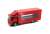 Tiny City HINO500 Covered Vehicle Transporter (Red) (Diecast Car) Item picture1