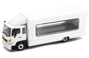 Tiny City 日野 500 屋根付き積載車 ホワイト (ミニカー)
