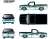 1990 シボレー C1500 シルバラード カスタム ブラック/ホワイト (ミニカー) その他の画像1