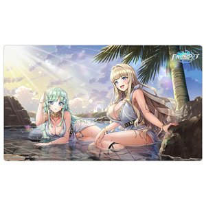 [Dolphin Wave] Rubber Mat (Veena/Kanna Kirahoshi & Selena Lewis) (Card Supplies)