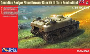 RAM Badger Flamethrower Mk.II (Late Production) (Plastic model)
