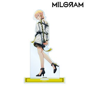 Milgram Mu [Warukunaimon] Jacket Illustration Ver. Big Acrylic Stand (Anime Toy)