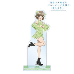 青春ブタ野郎はバニーガール先輩の夢を見ない 描き下ろしイラスト 古賀朋絵 チャイナドレスver. BIGアクリルスタンド (キャラクターグッズ)