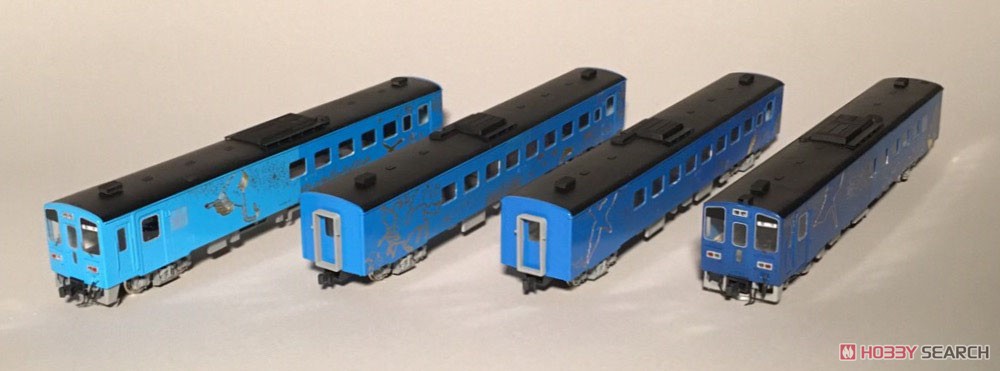 1/80(HO) J.R. East Series Passenger Car for SL Ginga KIHA143-700 Paper Kit [Renewal Product] (4-Car, Unassembled Kit) (Model Train) Item picture1