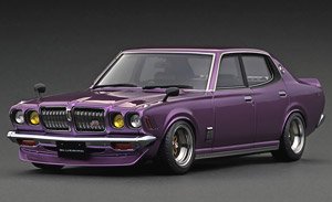Nissan Bluebird U 2000GTX (G610) Purple Metallic (Diecast Car)
