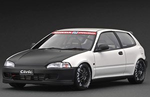 Honda CIVIC (EG6) White (ミニカー)