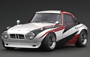 Toyota Sports 800 NOB Hachi Ver White (Diecast Car)