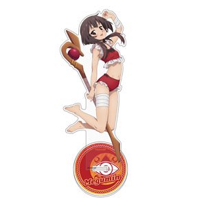 KonoSuba: God`s Blessing on this Wonderful World! 3 [Especially Illustrated] Megumin Swimwear Ver. Acrylic Stand (Large) (Anime Toy)