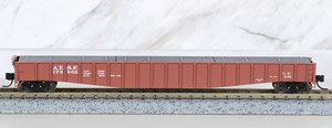 107 00 011 (N) 65` 70-Ton Mill Gondola ATCHISON, TOPEKA & SNTA FE RD# ATSF 170902 (Model Train)