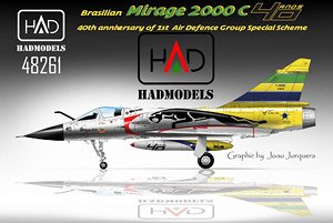 Mirage 2000C Brazilian Air Force 40th Anniversary painting (Decal)