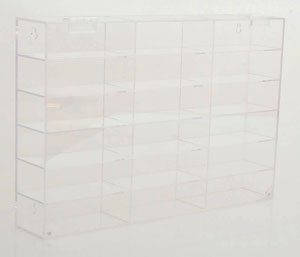 1/43×18台用 アクリルディスプレイケース (size:約45.5×8×30.5cm) (ミニカー)