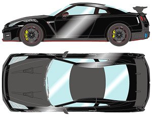 NISSAN GT-R NISMO Special edition 2024 メテオフレークブラックパール (ミニカー)