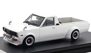 DATSUN SUNNY TRUCK (1979) カスタマイズ ホワイト (ミニカー)