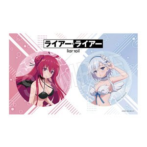 ライアー・ライアー ホログラム缶バッジセット てんしとあくまver. (キャラクターグッズ)