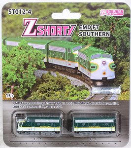 (Z) Z SHORTY EMD F7 SOUTHERN (2-Car Set) (Model Train)