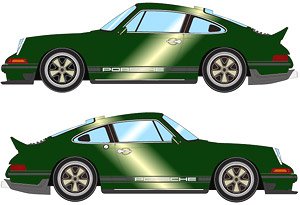 Singer DLS Oak Green Metallic (Diecast Car)