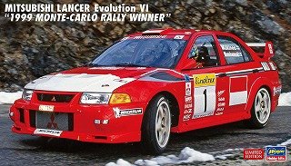 Mitsubishi Lancer Evolution VI `1999 Monte Carlo Rally Winner` (Model Car)