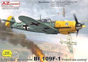 Bf109F-1 `フリードリヒ襲来` (プラモデル)