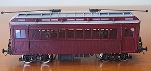 16番(HO) 蒲原鉄道 モハ1 完成品 (塗装済み完成品) (鉄道模型)