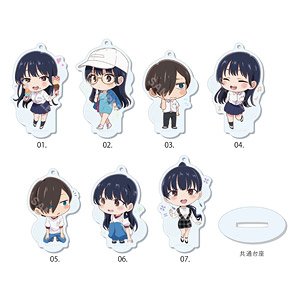 [The Dangers in My Heart.] Marutto Stand Key Ring 01 (Set of 7) (Anime Toy)