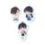 [The Dangers in My Heart.] Marutto Stand Key Ring 01 (Set of 7) (Anime Toy) Item picture3