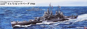 USS Heavy Cruiser CA-72 Pittsburgh 1944 (Plastic model)