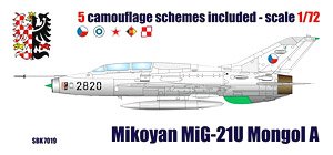 Mikoyan MiG-21U Mongol A (Plastic model)