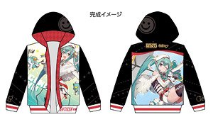 Racing Miku 2023Ver. Full Graphic Parka Vol.2 (L Size) (Anime Toy)