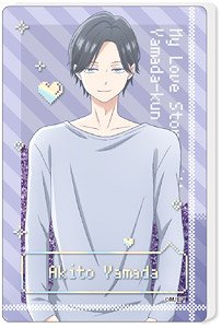 My Love Story with Yamada-kun at Lv999 Glitter Acrylic Block Akito Yamada (Anime Toy)