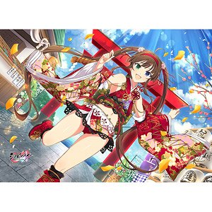 [Shinovi Master Senran Kagura New Link] B2 Tapestry (Ryobi / Pairnyuu Festival) (Anime Toy)