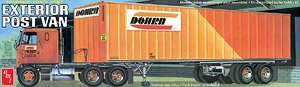 FRUHAUF 40 Foot Exterior post Van Trailer (Model Car)