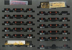 J.R. Flat Wagon Type CHIKI5500 (West Japan Railway) Set (12-Car Set) (Model Train)