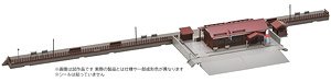 Wooden Station Building Set (Cold Area Type) (Model Train)