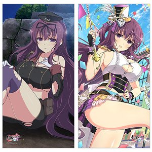 [Shinovi Master Senran Kagura New Link] Long Cushion Cover (Murasaki / Pairnyuu Festival) (Anime Toy)