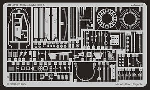 Photo-Etched Parts for F-2A (for Hasegawa) (Plastic model)