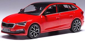 Skoda SCALA 2019 Red (Diecast Car)