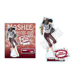 Acrylic Stand Mashle: Magic and Muscles Mash Burnedead Water Gun Ver. (Anime Toy)