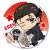 Trading Can Badge Attack on Titan Gyugyutto Good Night Ver. (Set of 8) (Anime Toy) Item picture1