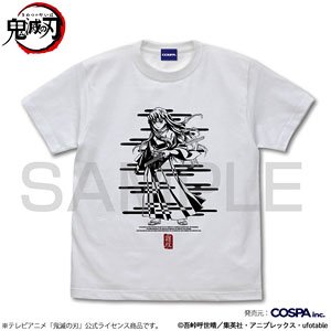 アニメ「鬼滅の刃」 時透無一郎 Tシャツ WHITE XL (キャラクターグッズ)
