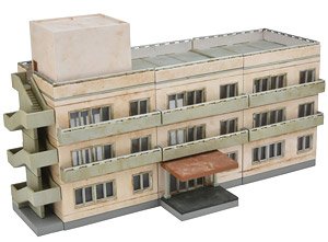 The Building Collection 065-3 Closed Hospital (Permanently Closing Hospital) (Model Train)